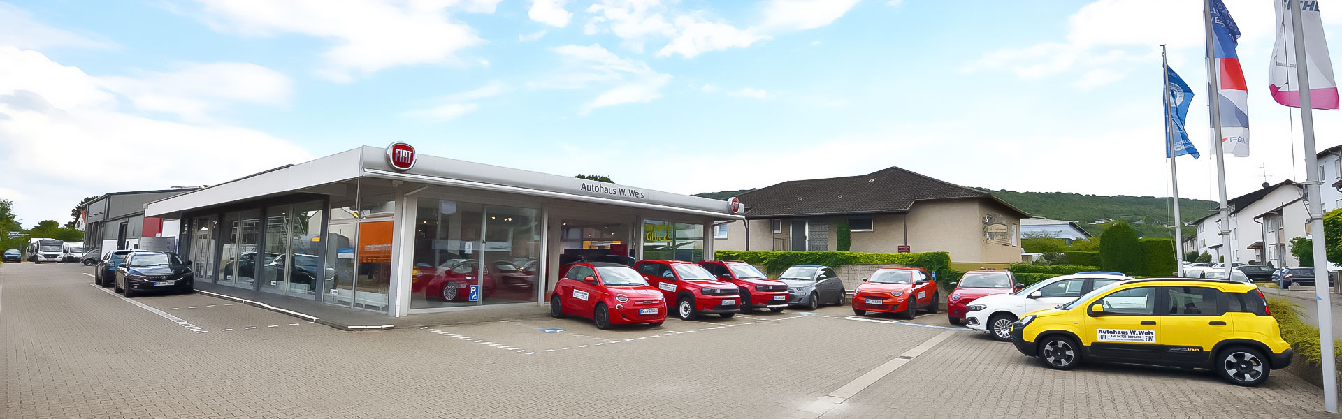 Außenansicht Autohaus Willi Weis e.K. in Gau-Algesheim